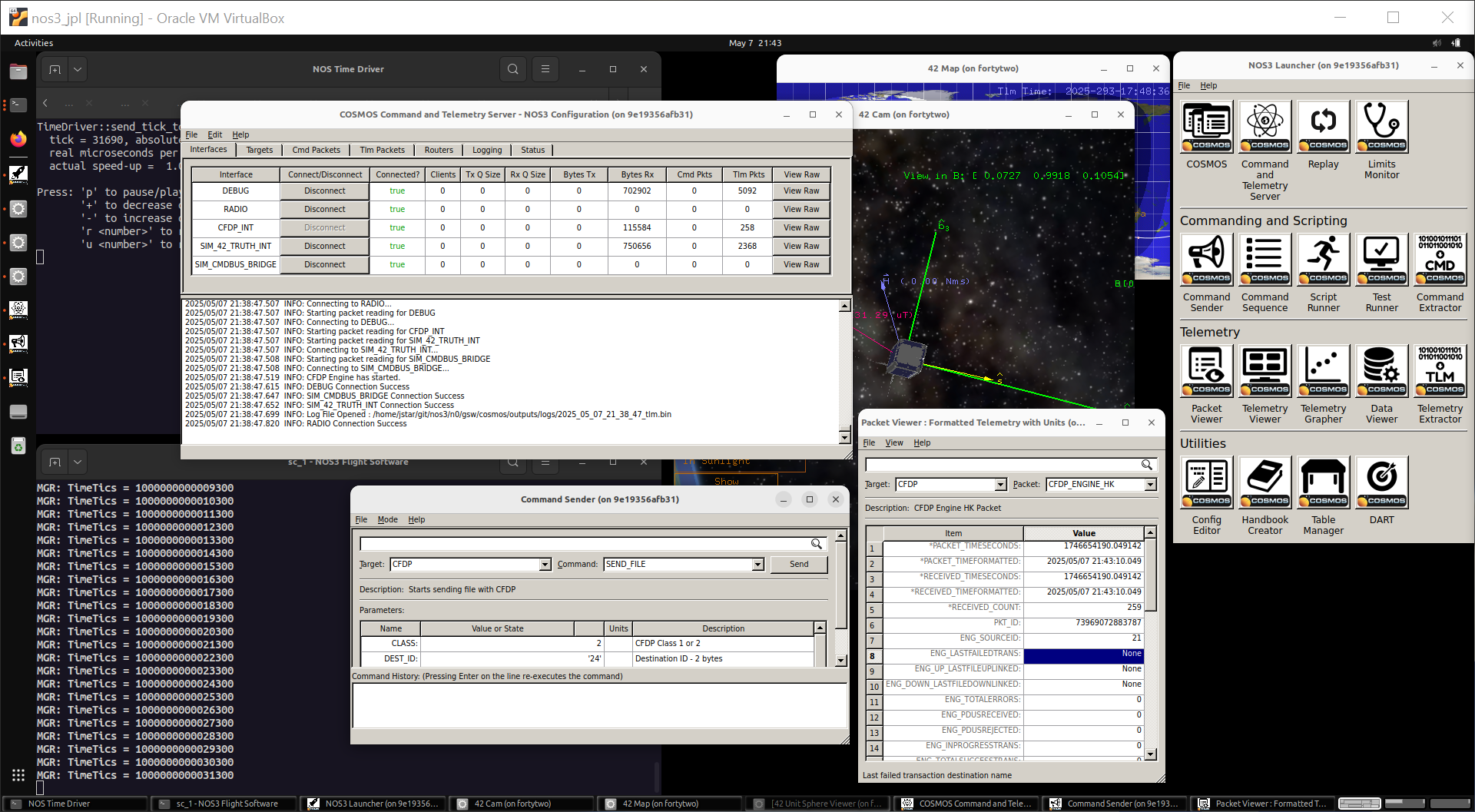 Scenario COSMOS - Launcher
