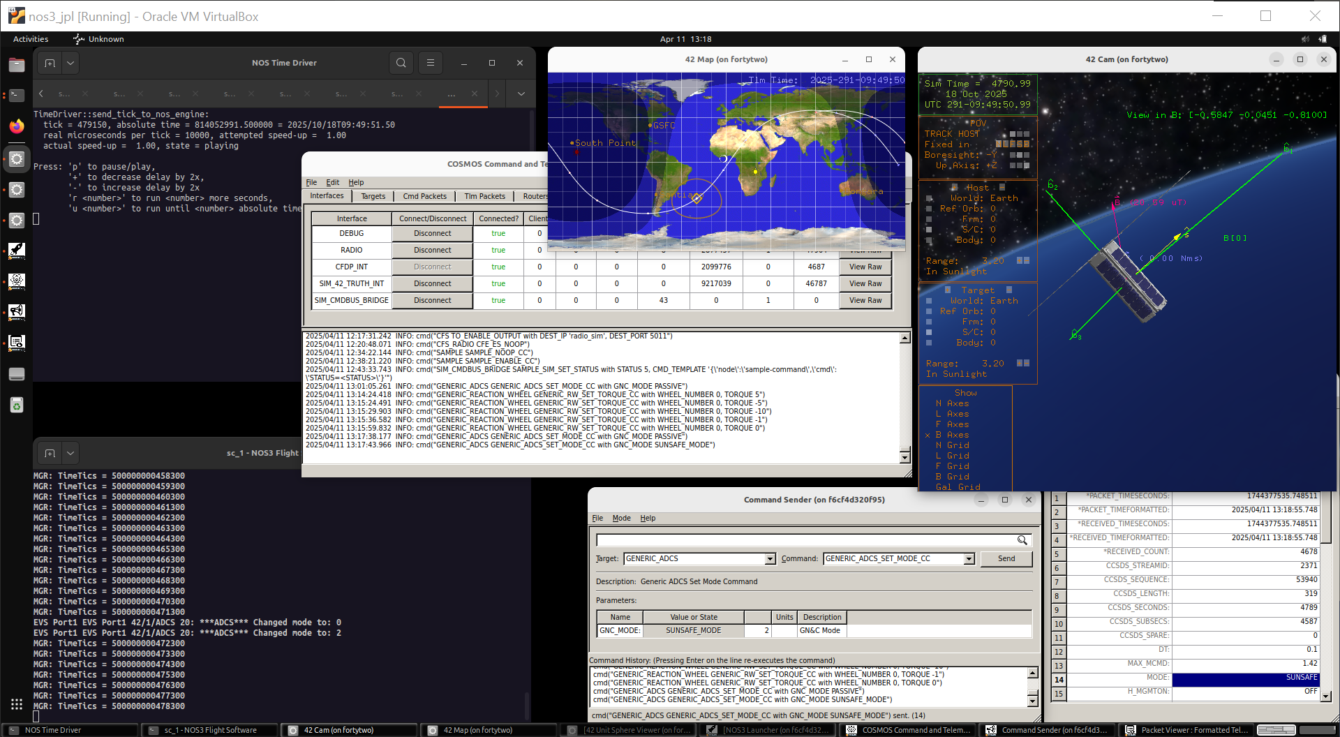 Scenario Demo - ADCS SunSafe