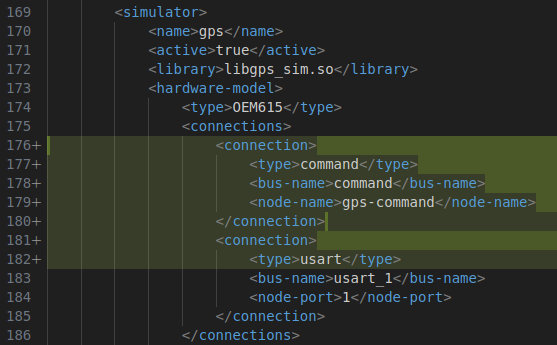 Connect Sim to CMD Bus