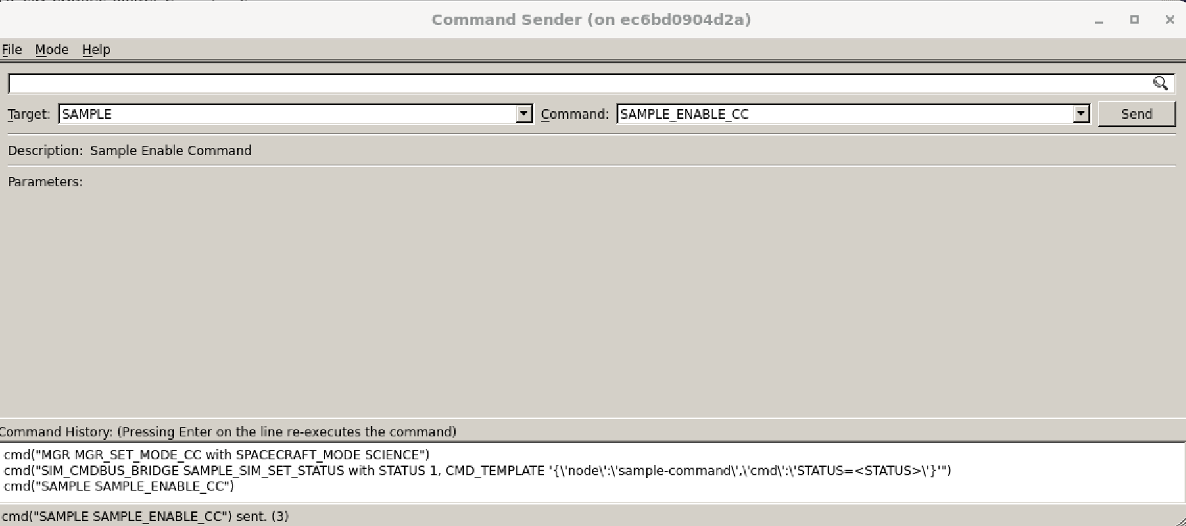 Sample Enable