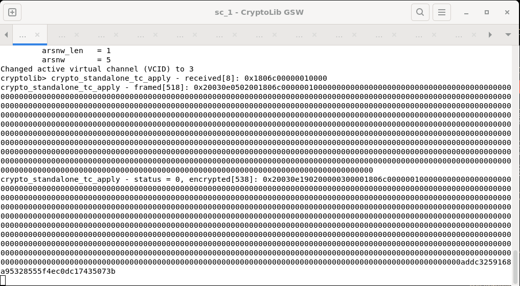 CryptoLib Authenticated Command
