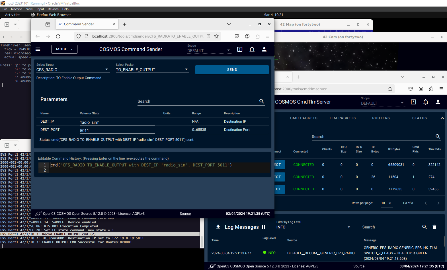 COSMOS_Radio_Activation