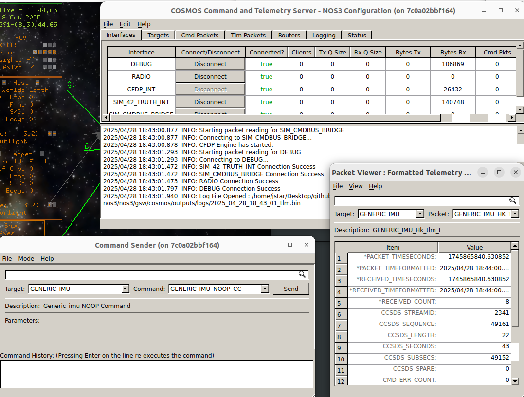 Scenario Nominal - COSMOS1