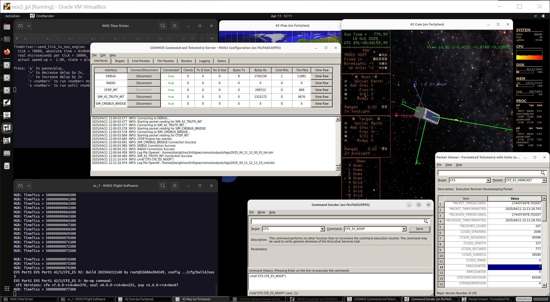 Scenario Demo - COSMOS Command