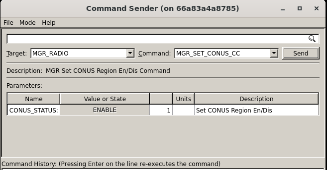 Enabling the CONUS Region