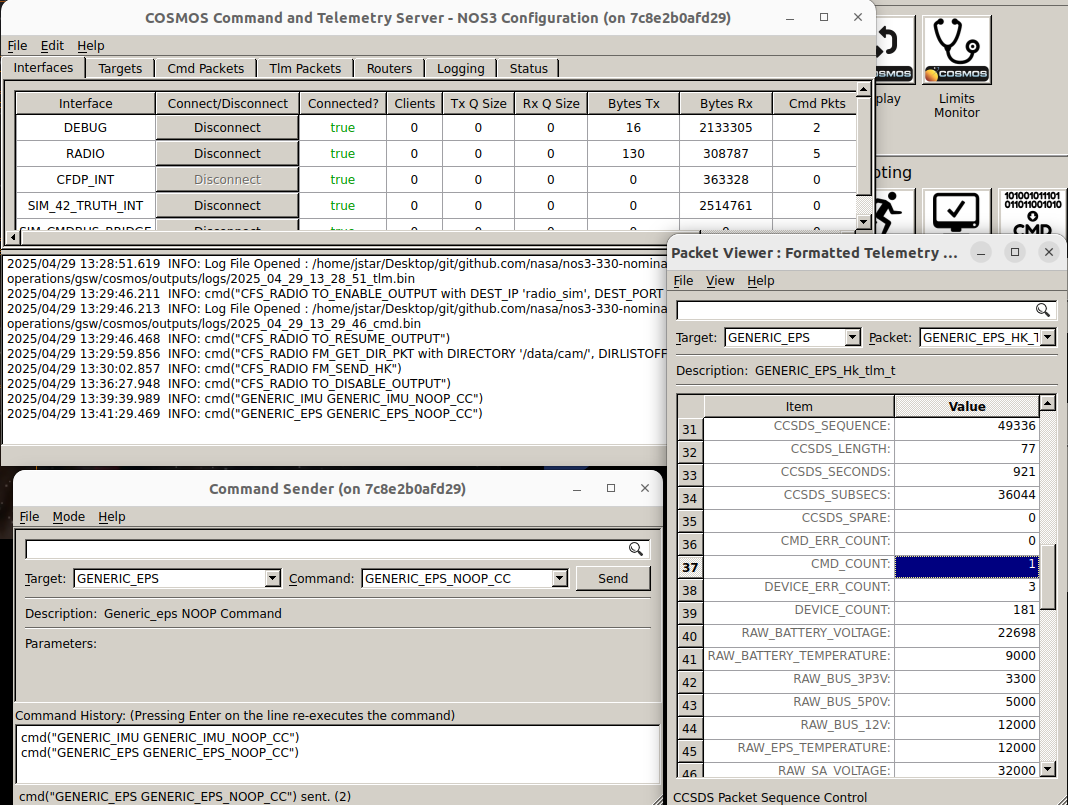 Scenario Nominal - COSMOS3